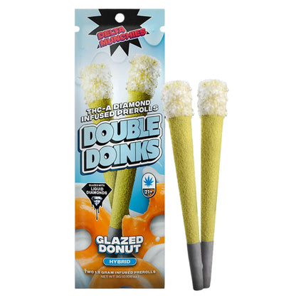 Delta Munchies Double Doinks THC-A Pre Rolls 3G | 2pk