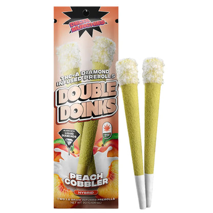 Delta Munchies Double Doinks THC-A Pre Rolls 3G | 2pk