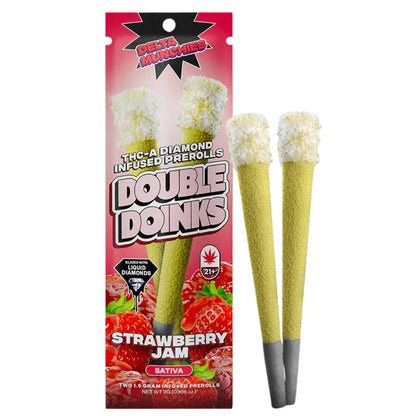 Delta Munchies Double Doinks THC-A Pre Rolls 3G | 2pk