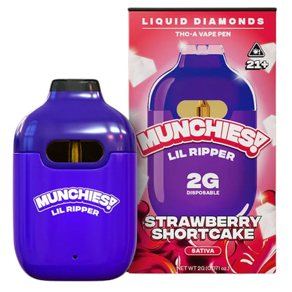 Delta Munchies Lil Ripper Liquid Diamonds THCA Disposable 2G