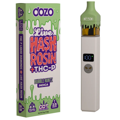 Dozo Live Hash Rosin THC-P Disposable Vape 3.5G