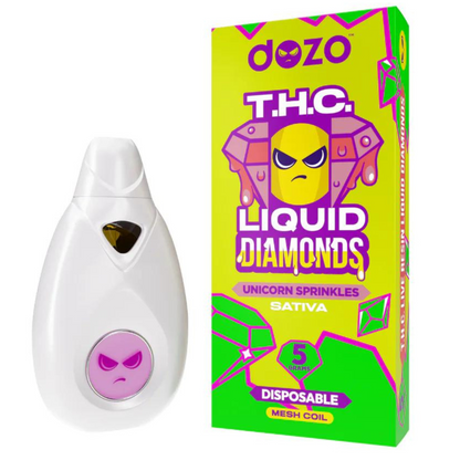 Dozo THC-A Liquid Diamonds Disposable 5G