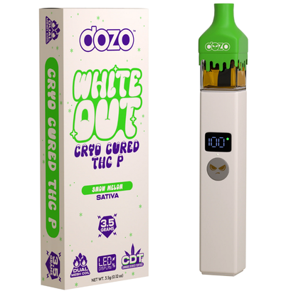 Dozo White Out Cryo Cured THC-P Disposable Vape 3.5G