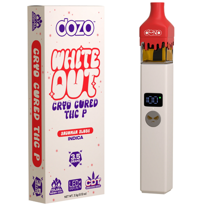 Dozo White Out Cryo Cured THC-P Disposable Vape 3.5G