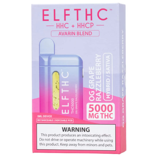 elf thc avarian blend disposable 5g