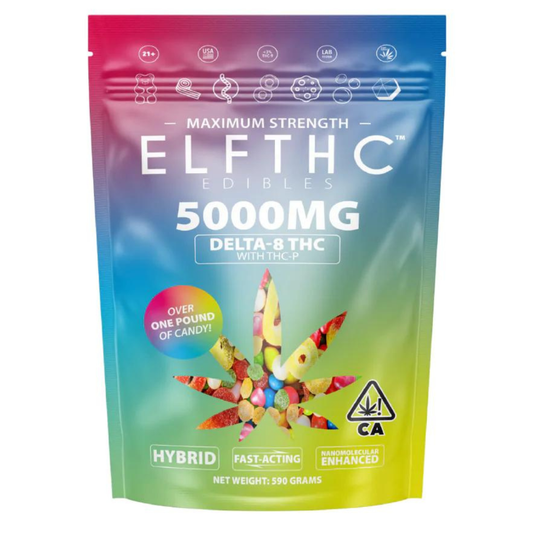 ELF THC D8 THC-P Party Pack Gummies 5000mg