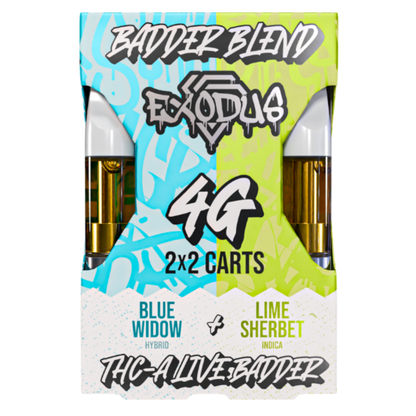 Exodus THC-A Duo Cartridges 4G