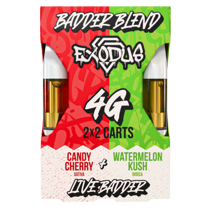 Exodus THC-A Duo Cartridges 4G