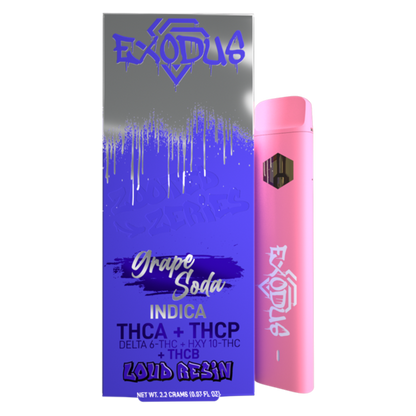 Exodus Zooted Zeries THC-A Disposable 2.2G