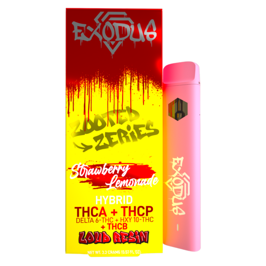 Exodus Zooted Zeries THC-A Disposable