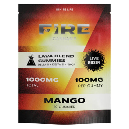 Fire Hemp Lava Blend Gummies 1000mg | 2.0