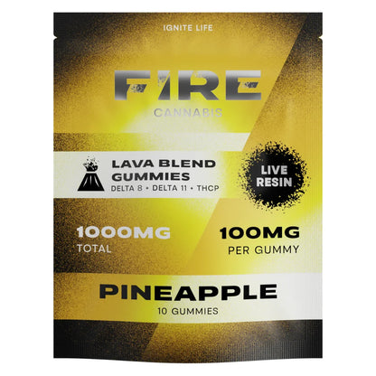 Fire Hemp Lava Blend Gummies 1000mg | 2.0