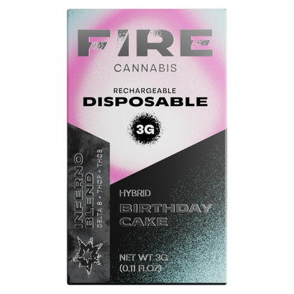 Fire Hemp Inferno Blend Disposable 3G