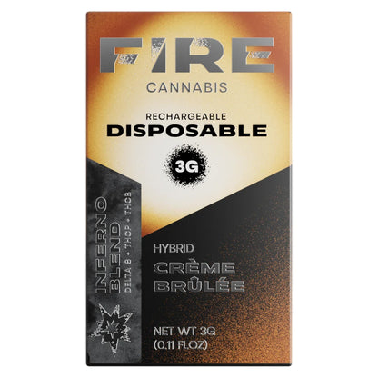 Fire Hemp Inferno Blend Disposable 3G