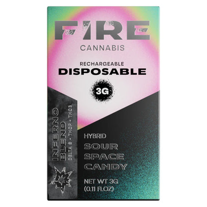 Fire Hemp Inferno Blend Disposable 3G