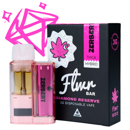 Flwr BAR THC-A Diamond Reserve Disposable 3G