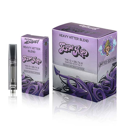Flying Monkey Heavy Hitter Blend Cartridge THC-O + Delta 8 + THCP | 1G