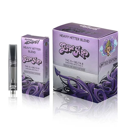Flying Monkey Heavy Hitter Blend Cartridge THC-O + Delta 8 + THCP | 1G