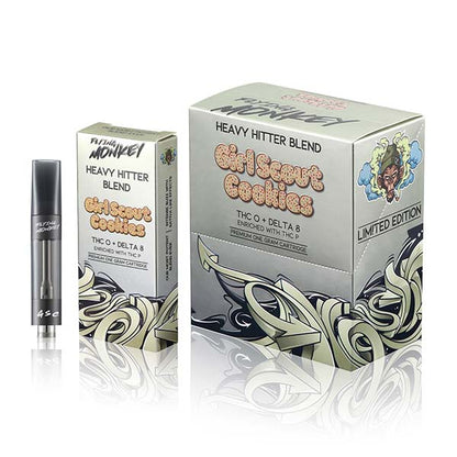Flying Monkey Heavy Hitter Blend Cartridge THC-O + Delta 8 + THCP | 1G