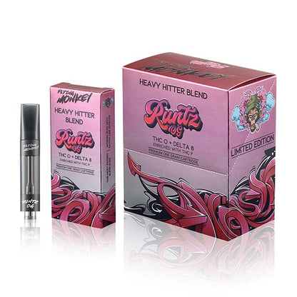 Flying Monkey Heavy Hitter Blend Cartridge THC-O + Delta 8 + THCP | 1G
