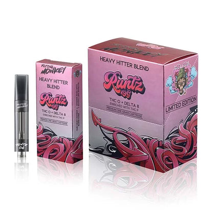 Flying Monkey Heavy Hitter Blend Cartridge THC-O + Delta 8 + THCP | 1G