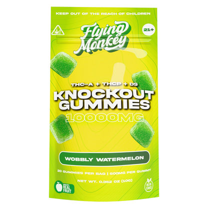 Flying Monkey Knockout Blend Gummies 10000MG