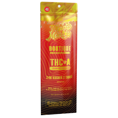 Flying Monkey Diamond Infused THC-A Boutique Pre Rolls 4G