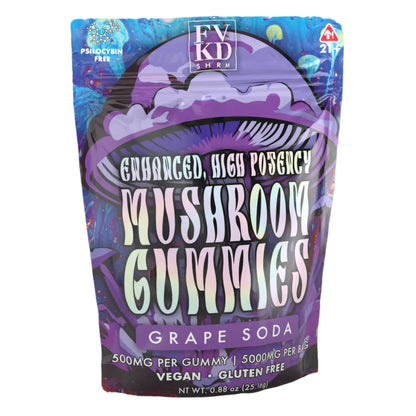 FVKD Exotics High Potency Mushroom Gummies 5000mg