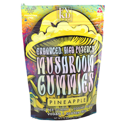 FVKD Exotics High Potency Mushroom Gummies 5000mg