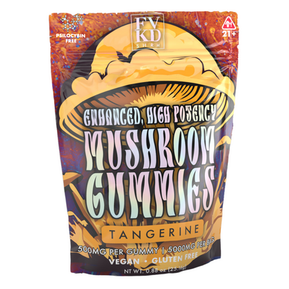 FVKD Exotics High Potency Mushroom Gummies 5000mg