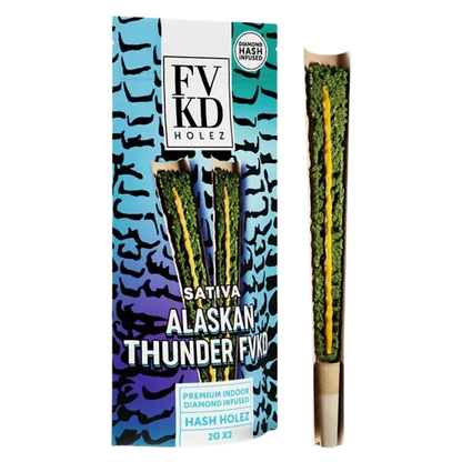 FVKD Hash Holez THC-A Diamond Infused Pre-Rolls 4G | 2ct