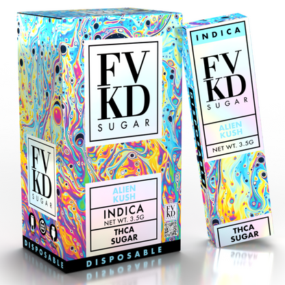 FVKD Exotics Sugar THC-A Disposable 3.5G