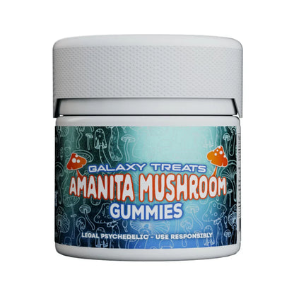 Galaxy Treats Amanita Mushroom Gummies 1050mg | 3ct
