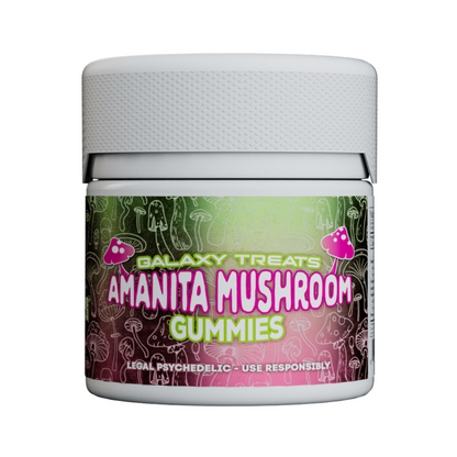 Galaxy Treats Amanita Mushroom Gummies 1050mg | 3ct