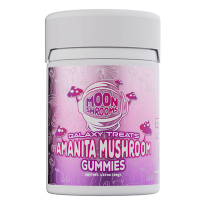 Galaxy Treats Amanita Mushroom Gummies 6000mg | 8ct