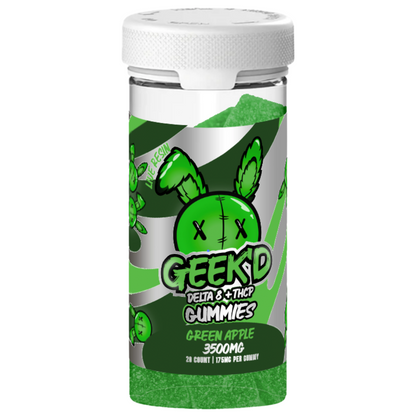 Geek'd Delta 8 + THC-P Gummies 3500mg