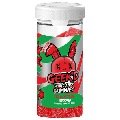 Geek'd Delta 8 + THC-P Gummies
