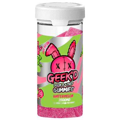 Geek'd Delta 8 + THC-P Gummies 3500mg