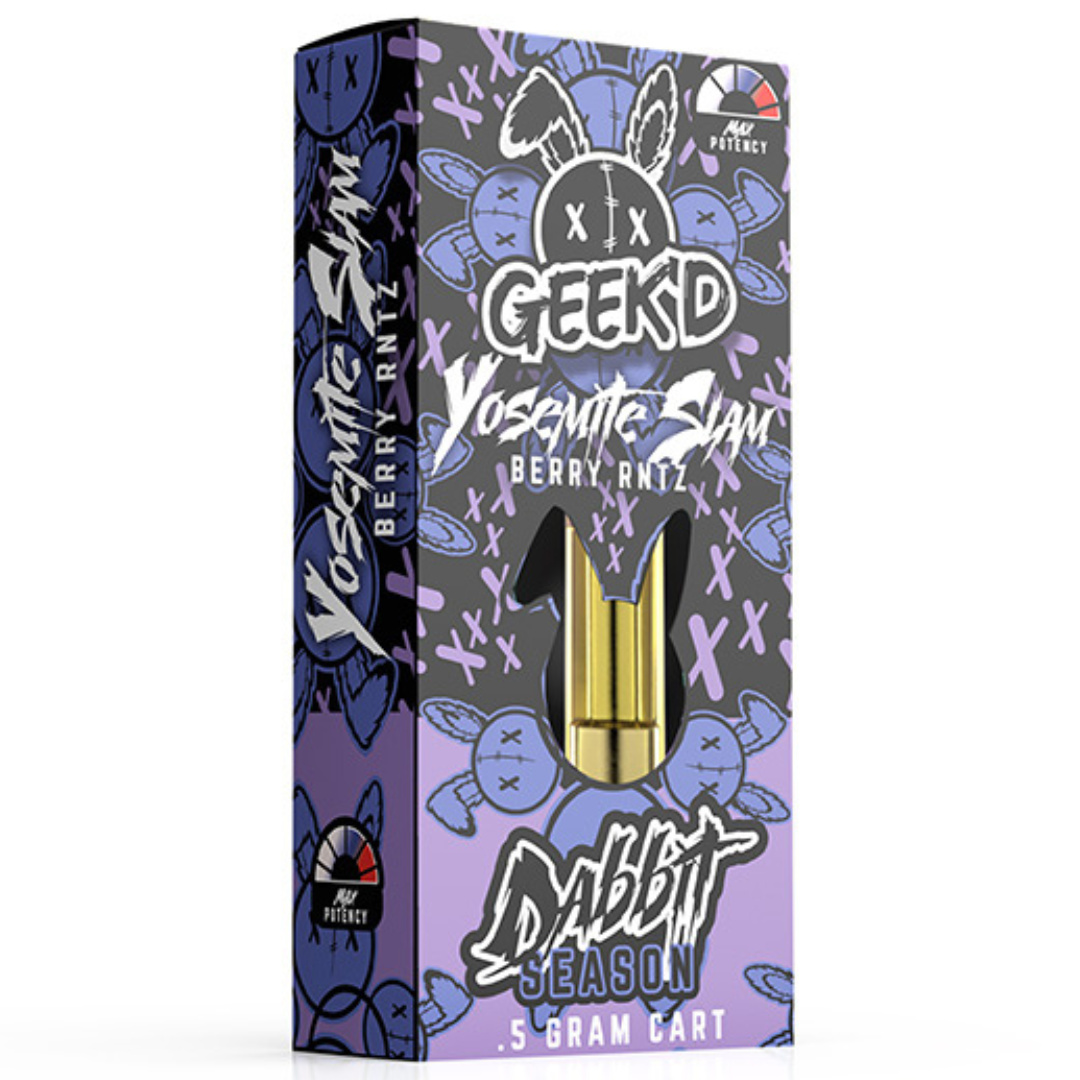 Geek'd Dabbit Season THC-A 20x Cartridge Berry Rntz