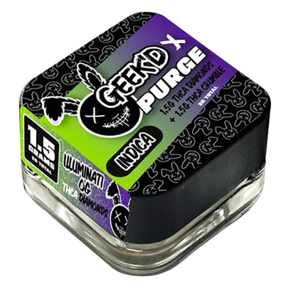 Geek'd x Purge THC-A Diamonds + Crumble 3G
