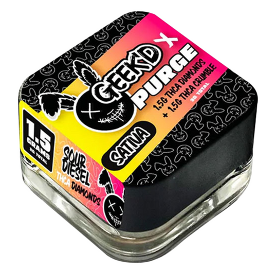 Geek'd x Purge THC-A Diamonds + Crumble 3G