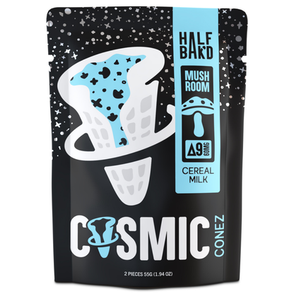 Half Bak'd Mushroom Cosmic Conez | 2ct