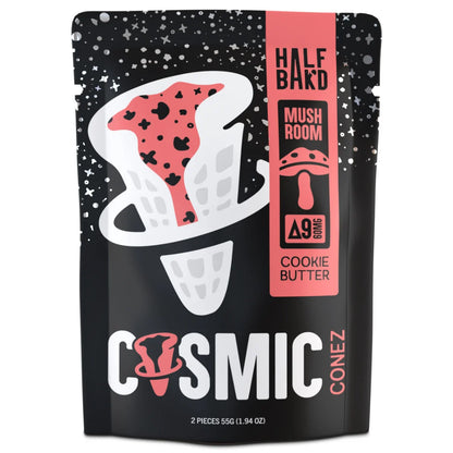Half Bak'd Mushroom Cosmic Conez | 2ct