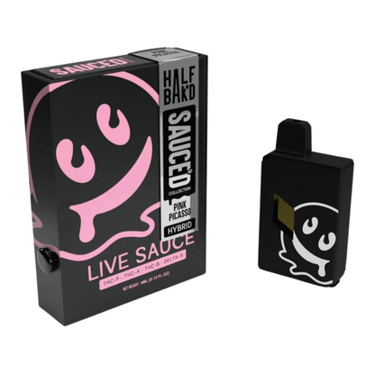 Half Bak'd Live Resin SAUCE'D Disposable 4G