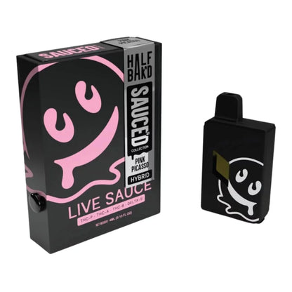 Half Bak'd Live Resin SAUCE'D Disposable 4G