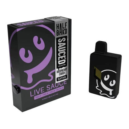 Half Bak'd Live Resin SAUCE'D Disposable 4G
