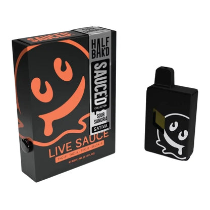 Half Bak'd Live Resin SAUCE'D Disposable 4G