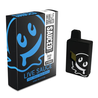 Half Bak'd Live Resin SAUCE'D Disposable 4G