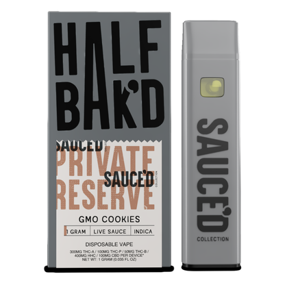 Half Bak'd Sauce'd Private Reserve Disposable 1G