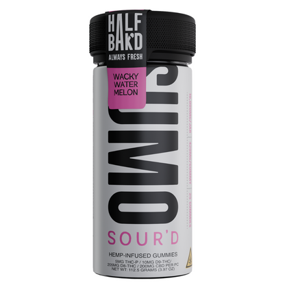 Half Bak'd SOUR'D Sumo Gummies 10000MG